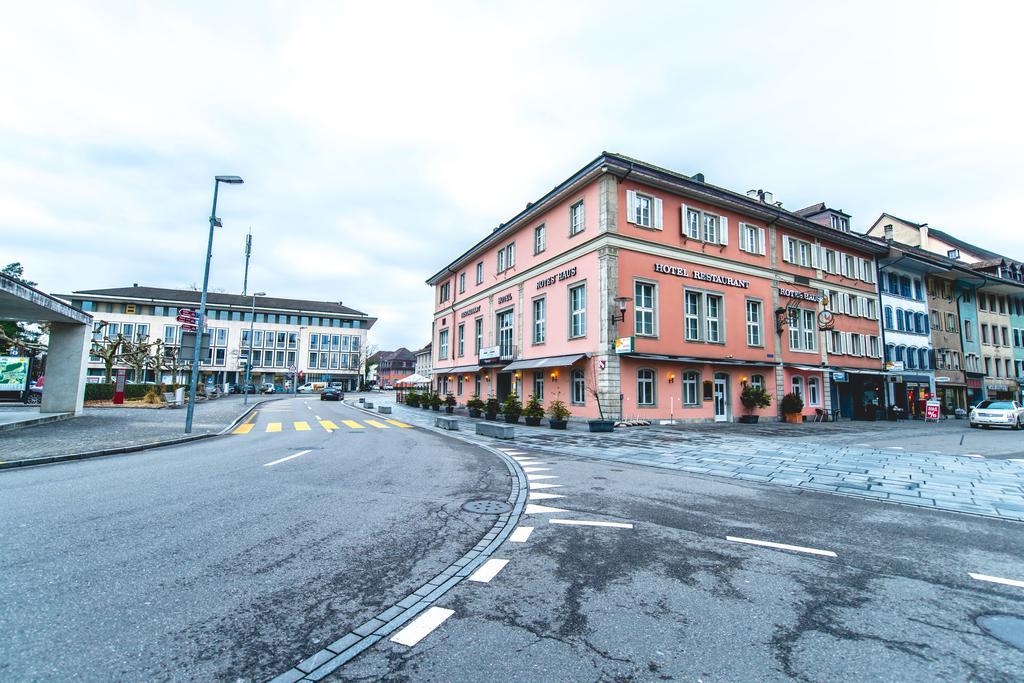 Hotel Rotes Haus Брюг Екстериор снимка