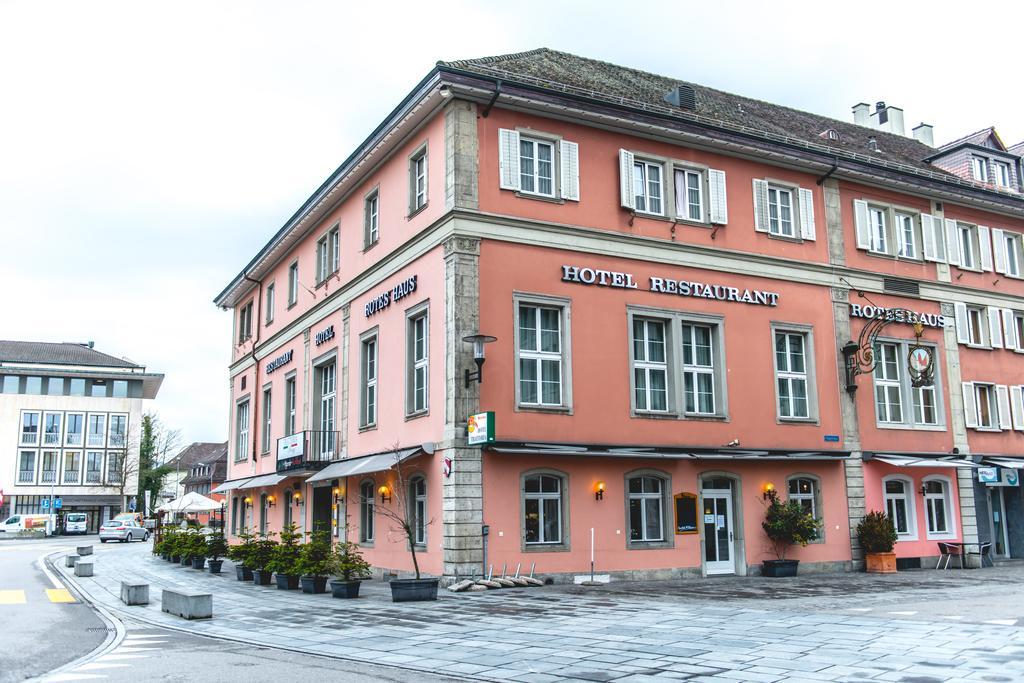 Hotel Rotes Haus Брюг Екстериор снимка